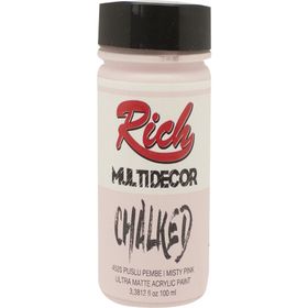 Rich N 4520 Multi Decor Chalked Puslu Pembe 250 ml Akrilik Boya