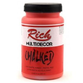 Rich N 4530Multi Decor Chalked Pastel Kırmızı 250 ml Akrilik Boya