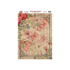 Rich N-8017 Pirinç A3 Dekupaj Kağıdı