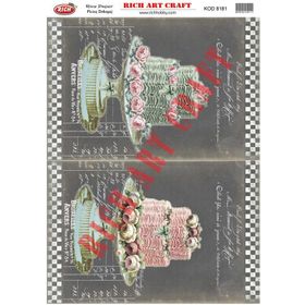 Rich N-8181 Pirinç A3 Dekupaj Kağıdı