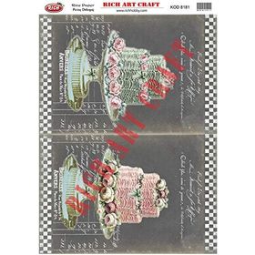 Rich N-8181 Pirinç A3 Dekupaj Kağıdı