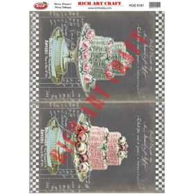 Rich N-8181 Pirinç A3 Dekupaj Kağıdı