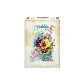 Rich N-8194 Pirinç A3 Dekupaj Kağıdı