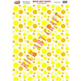 Rich N-8228 Pirinç A3 Dekupaj Kağıdı