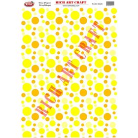 Rich N-8228 Pirinç A3 Dekupaj Kağıdı