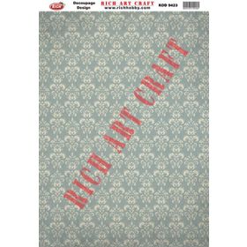 Rich N-9423 33X48 cm Dekupaj Kağıdı