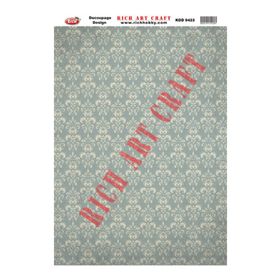 Rich N-9423 33X48 cm Dekupaj Kağıdı