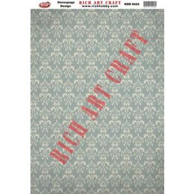 Rich N-9423 33X48 cm Dekupaj Kağıdı