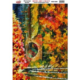 Rich N:9398 33x48 cm Dekupaj Kağıdı