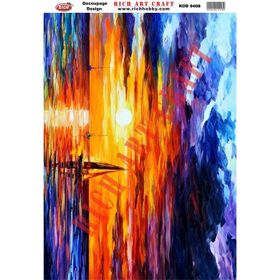 Rich N:9408 33x48 cm Dekupaj Kağıdı