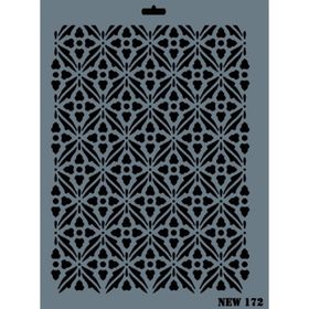 Rich NEW-172 Stencil 25x35 cm Boyama Şablonu