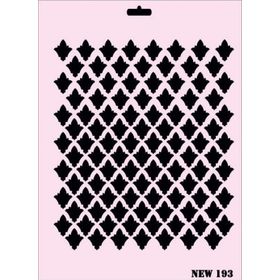 Rich NEW-193 Stencil 25x35 cm Boyama Şablonu
