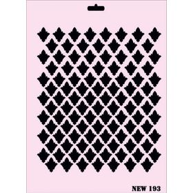 Rich NEW-193 Stencil 25x35 cm Boyama Şablonu