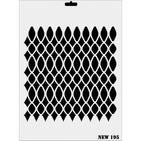Rich NEW-195 Stencil 25x35 cm Boyama Şablonu