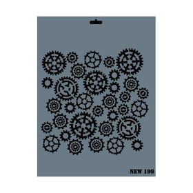 Rich NEW-199 Stencil 25x35 cm Boyama Şablonu