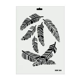 Rich NEW-203 Stencil 25x35 cm Boyama Şablonu