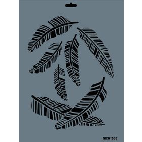 Rich NEW-203 Stencil 25x35 cm Boyama Şablonu