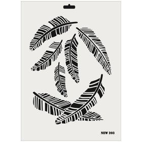 Rich NEW-203 Stencil 25x35 cm Boyama Şablonu