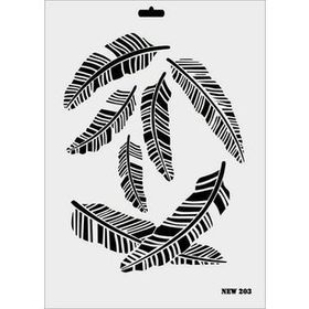 Rich NEW-203 Stencil 25x35 cm Boyama Şablonu