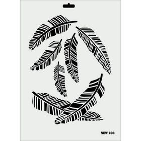 Rich NEW-203 Stencil 25x35 cm Boyama Şablonu