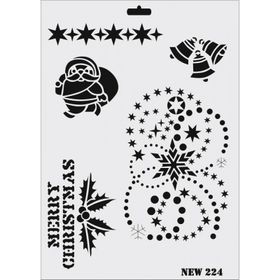 Rich NEW-224 Stencil 25x35 cm Boyama Şablonu