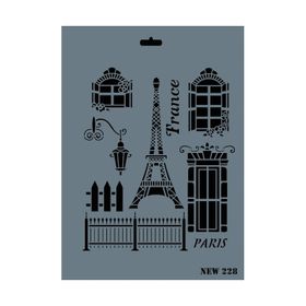 Rich NEW-228 Stencil 25x35 cm Boyama Şablonu