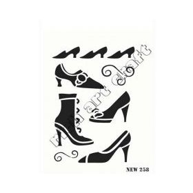 Rich NEW-258 Stencil 25x35 cm Boyama Şablonu