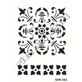 Rich NEW-265 Stencil 25x35 cm Boyama Şablonu