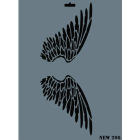 Rich NEW-296 Stencil 25x35 cm Boyama Şablonu