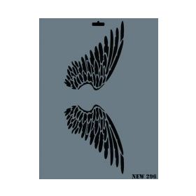 Rich NEW-296 Stencil 25x35 cm Boyama Şablonu