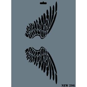 Rich NEW-296 Stencil 25x35 cm Boyama Şablonu