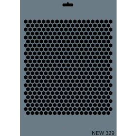 Rich NEW-329 Stencil 25x35 cm Boyama Şablonu