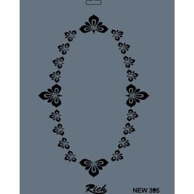 Rich NEW-395 Stencil 25x35 cm Boyama Şablonu