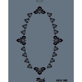 Rich NEW-395 Stencil 25x35 cm Boyama Şablonu