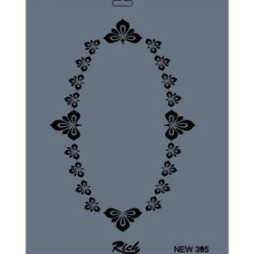 Rich NEW-395 Stencil 25x35 cm Boyama Şablonu