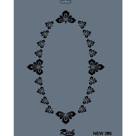 Rich NEW-395 Stencil 25x35 cm Boyama Şablonu