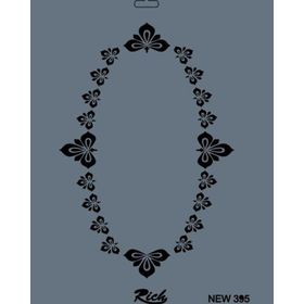 Rich NEW-395 Stencil 25x35 cm Boyama Şablonu