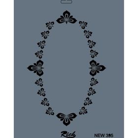 Rich NEW-395 Stencil 25x35 cm Boyama Şablonu