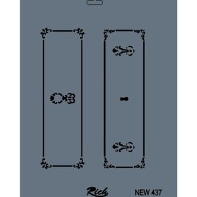 Rich NEW-437 Stencil 25x35 cm Boyama Şablonu