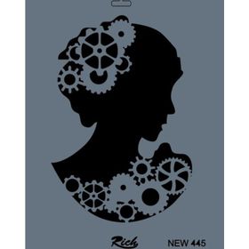 Rich NEW-445 Stencil 25x35 cm Boyama Şablonu