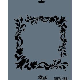 Rich NEW-486 Stencil 25x35 cm Boyama Şablonu