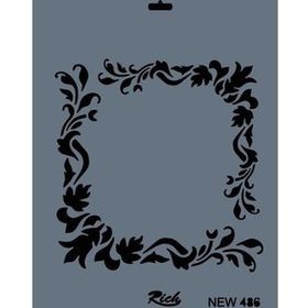 Rich NEW-486 Stencil 25x35 cm Boyama Şablonu