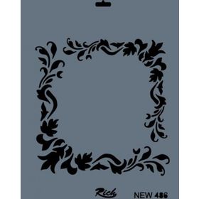 Rich NEW-486 Stencil 25x35 cm Boyama Şablonu