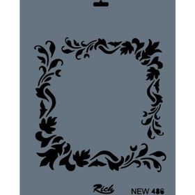Rich NEW-486 Stencil 25x35 cm Boyama Şablonu