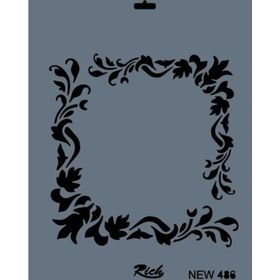 Rich NEW-486 Stencil 25x35 cm Boyama Şablonu