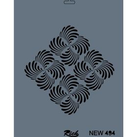 Rich NEW-494 Stencil 25x35 cm Boyama Şablonu