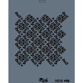 Rich NEW-496 Stencil 25x35 cm Boyama Şablonu