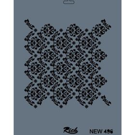 Rich NEW-496 Stencil 25x35 cm Boyama Şablonu