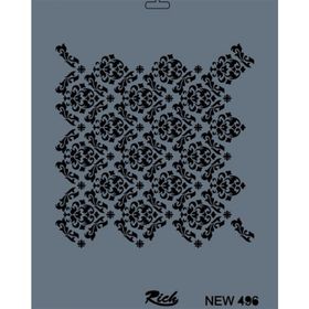 Rich NEW-496 Stencil 25x35 cm Boyama Şablonu