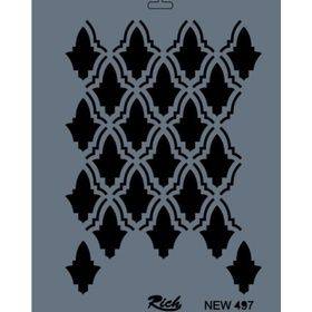 Rich NEW-497 Stencil 25x35 cm Boyama Şablonu